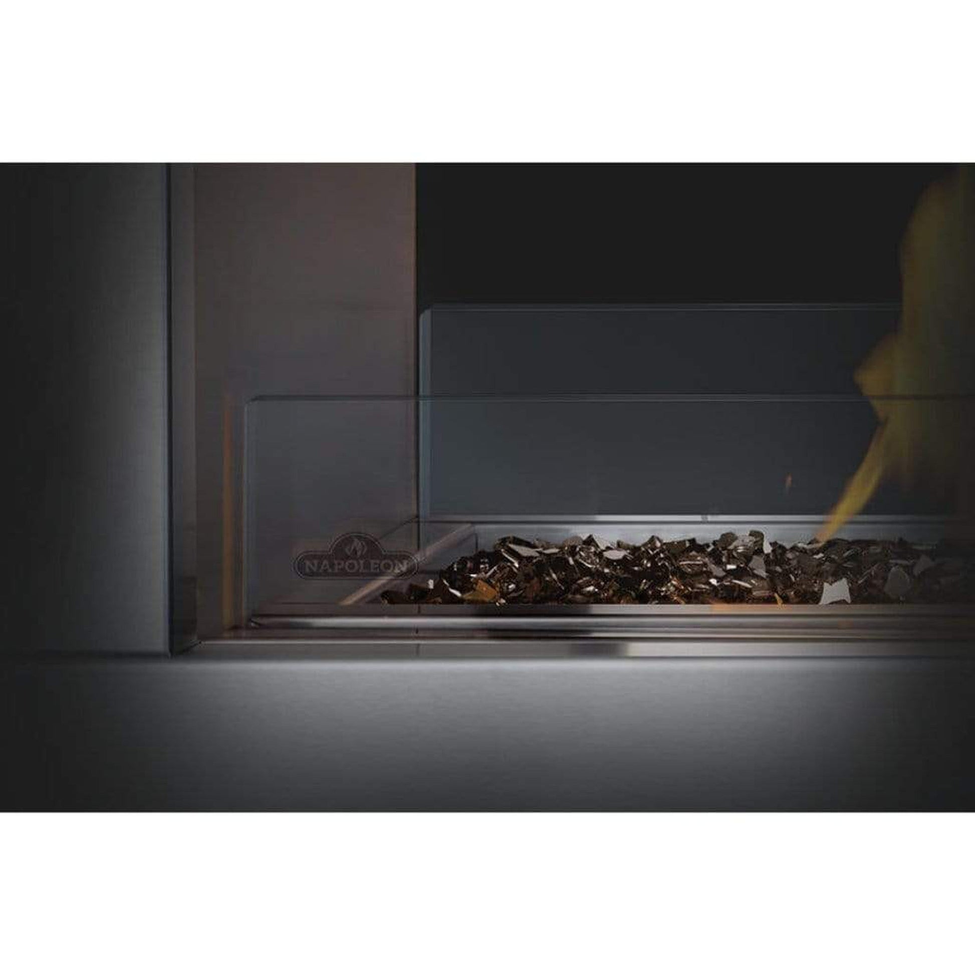 Napoleon Galaxy 51" Single-Sided Outdoor Linear Vent Free Natural Gas Fireplace