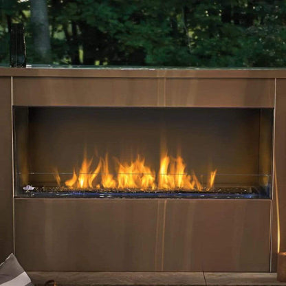 Napoleon Galaxy 51" Single-Sided Outdoor Linear Vent Free Natural Gas Fireplace