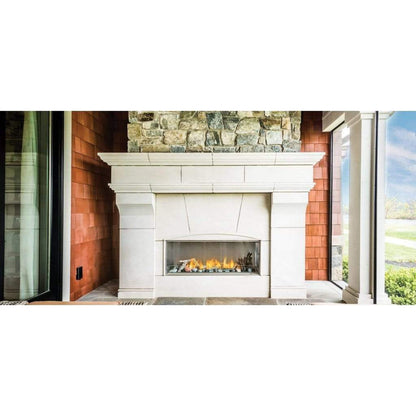 Napoleon Galaxy 51" Single-Sided Outdoor Linear Vent Free Natural Gas Fireplace