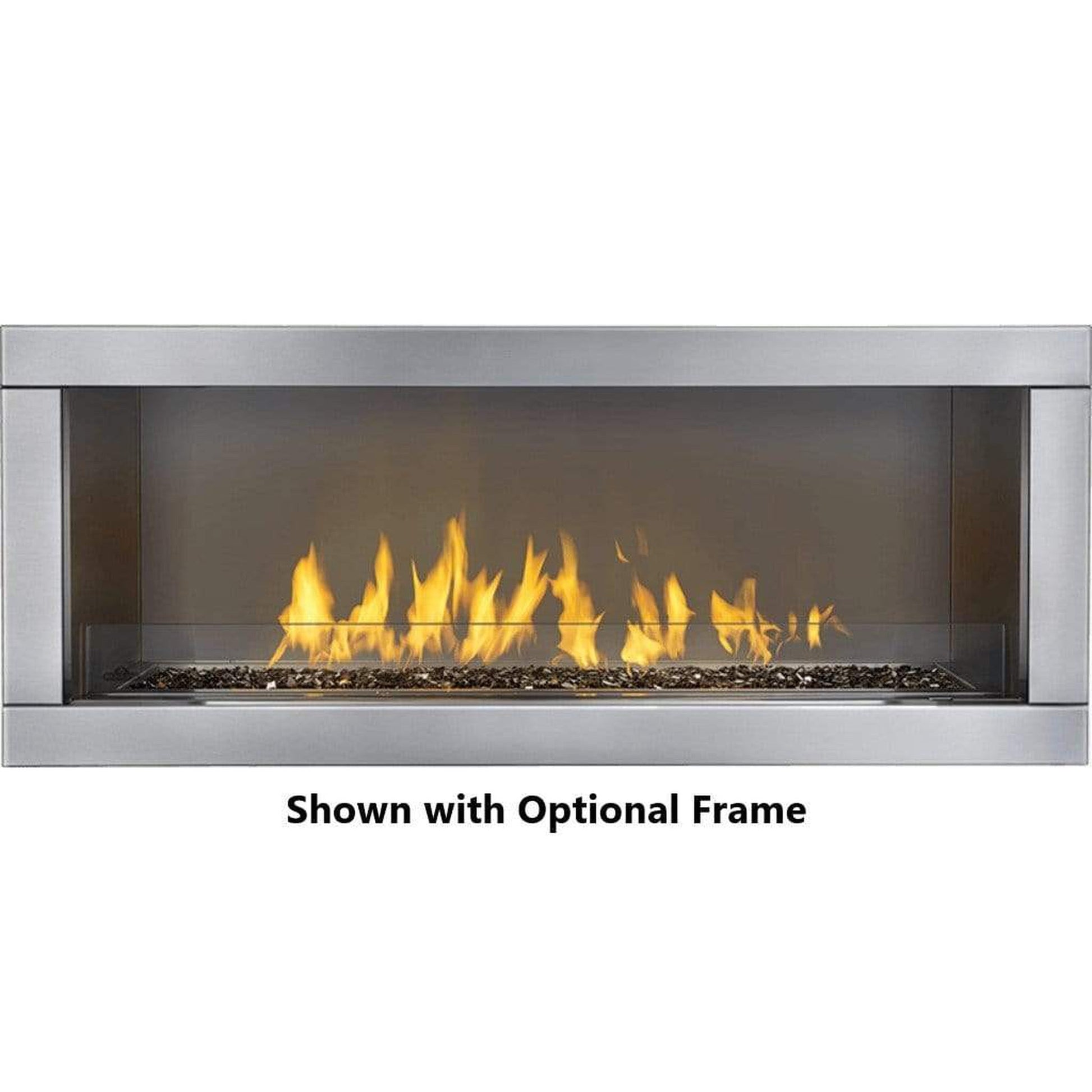 Napoleon Galaxy 51" Single-Sided Outdoor Linear Vent Free Natural Gas Fireplace