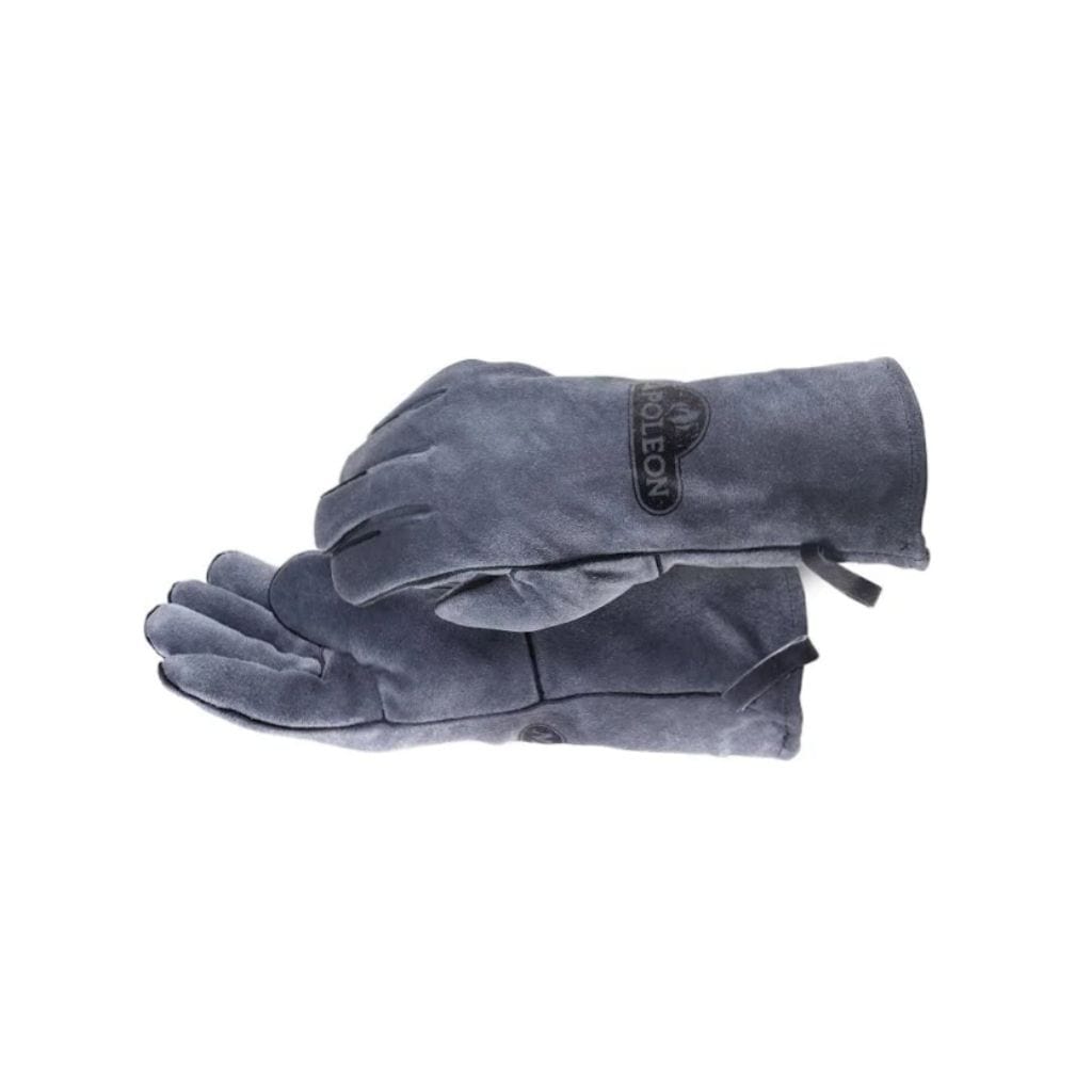 Napoleon Genuine Grey Leather BBQ Gloves