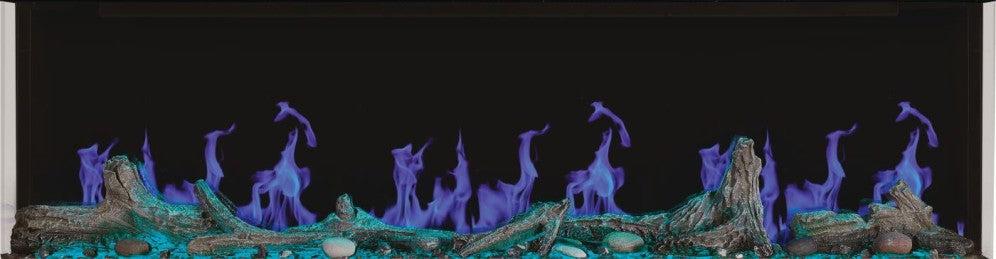 Napoleon Luminex 65" LCD Built-in Linear Electric Fireplace