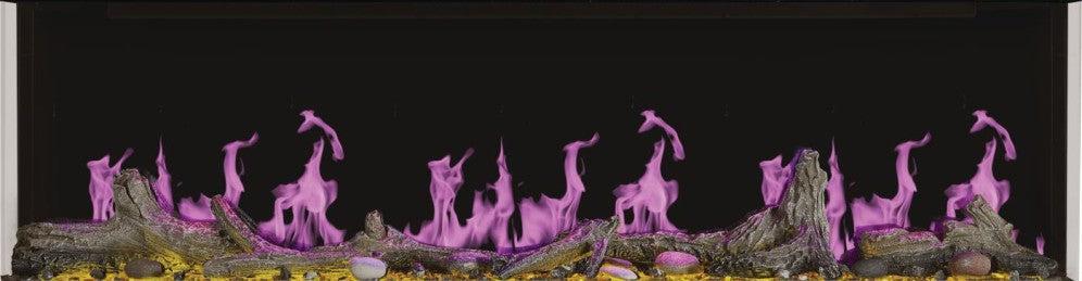 Napoleon Luminex 65" LCD Built-in Linear Electric Fireplace