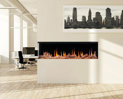 Napoleon Luminex 65" LCD Built-in Linear Electric Fireplace
