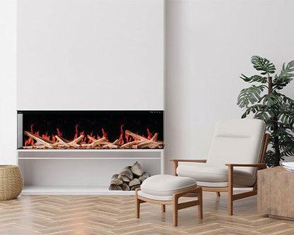 Napoleon Luminex 65" LCD Built-in Linear Electric Fireplace