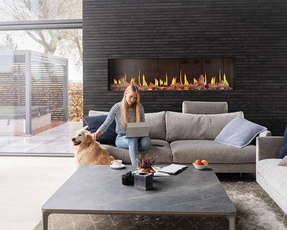 Napoleon Luminex 65" LCD Built-in Linear Electric Fireplace