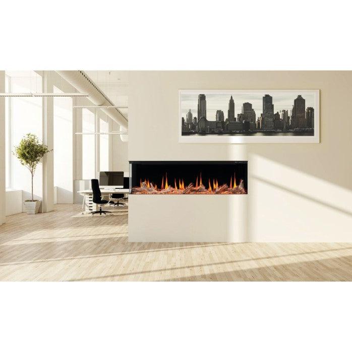 Napoleon Luminex 65" LCD Built-in Linear Electric Fireplace