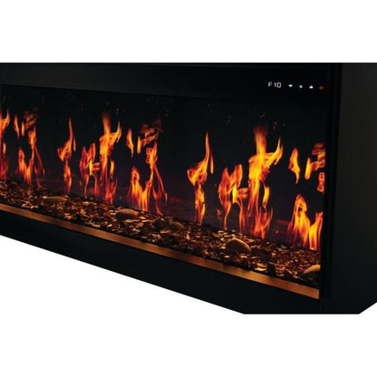 Napoleon Luminex 65" LCD Built-in Linear Electric Fireplace