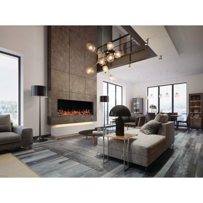 Napoleon Luminex 65" LCD Built-in Linear Electric Fireplace