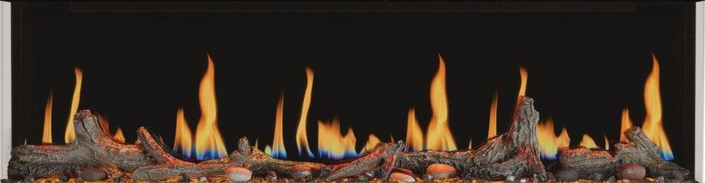 Napoleon Luminex 65" LCD Built-in Linear Electric Fireplace