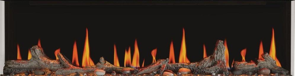 Napoleon Luminex 65" LCD Built-in Linear Electric Fireplace