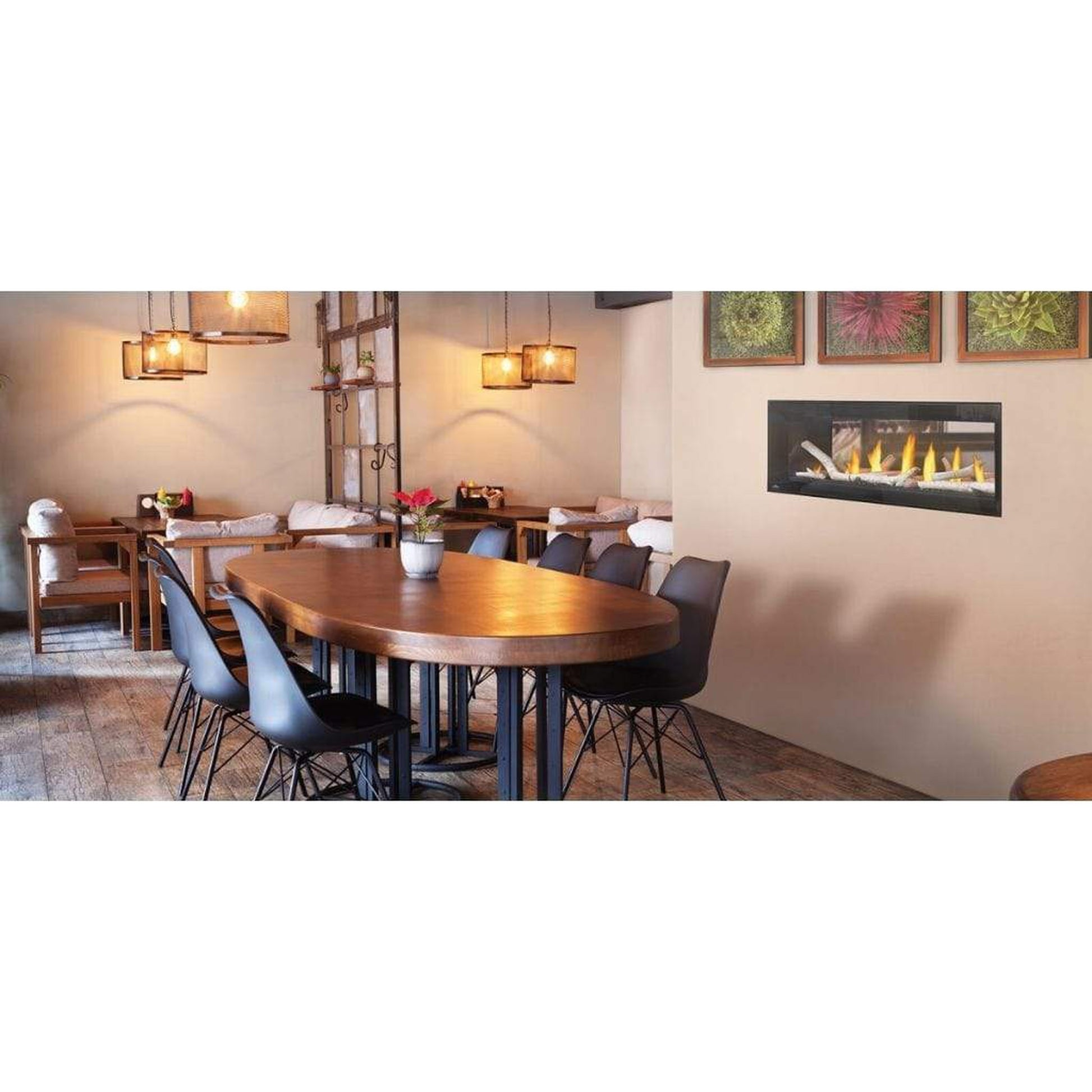 Napoleon Luxuria 50" See-Through Linear Direct Vent Gas Fireplace