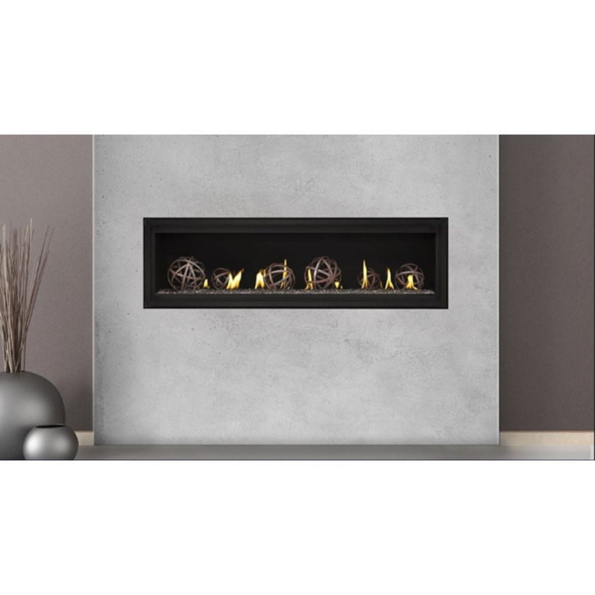 Napoleon Luxuria 62" Single Sided Linear Direct Vent Gas Fireplace