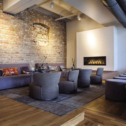 Napoleon Luxuria 62" Single Sided Linear Direct Vent Gas Fireplace