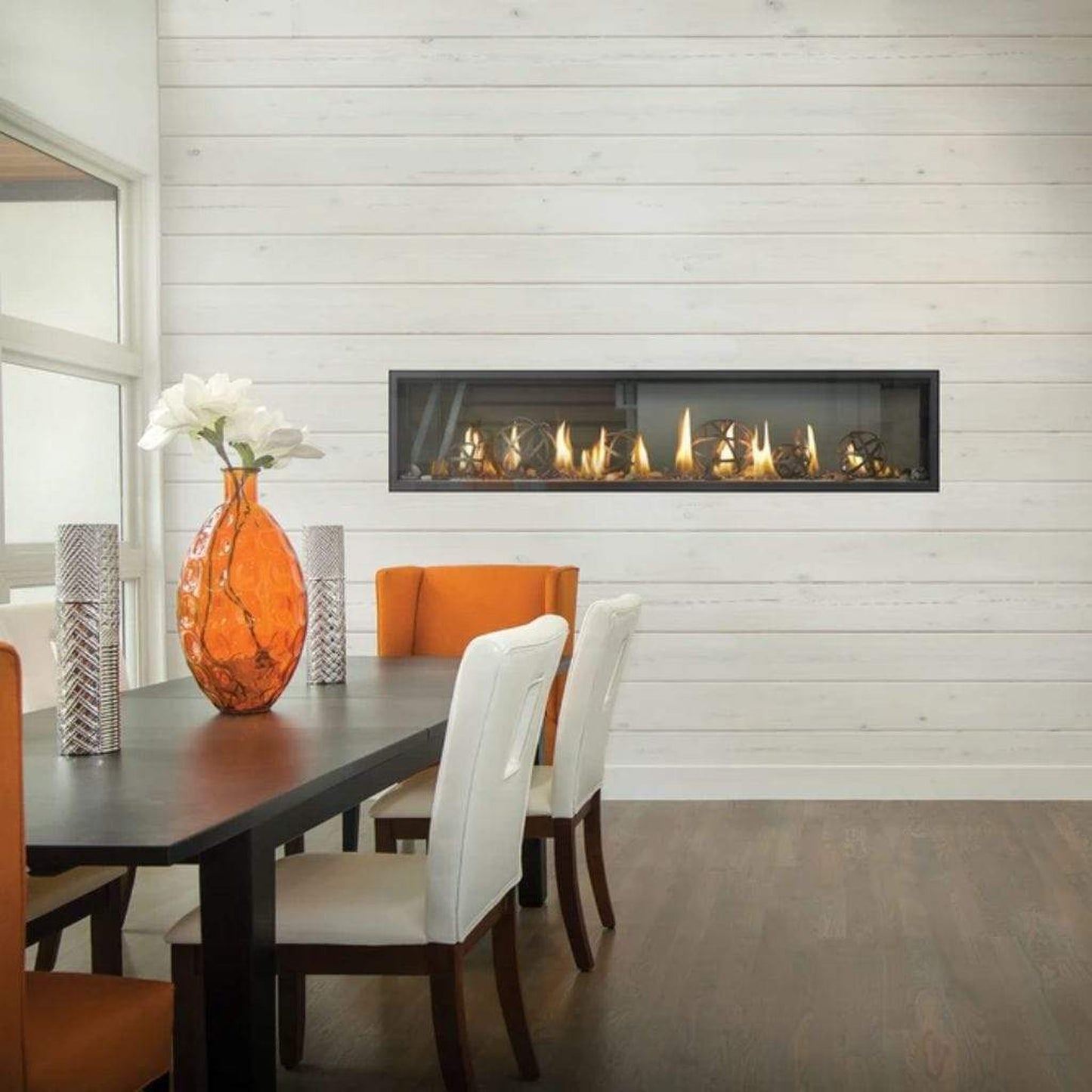 Napoleon Luxuria 74" See-Through Linear Direct Vent Gas Fireplace