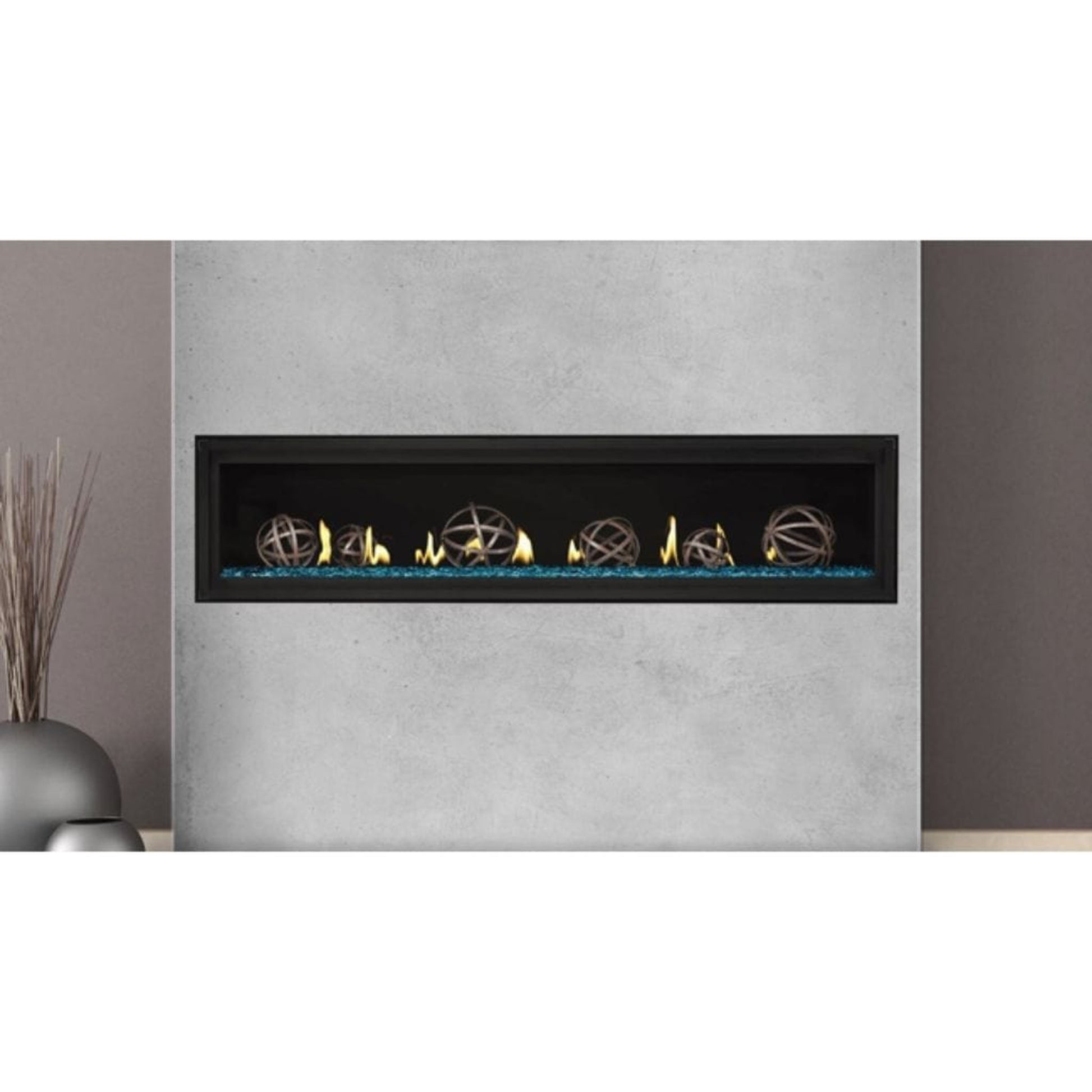 Napoleon Luxuria 74" Single Sided Linear Direct Vent Gas Fireplace