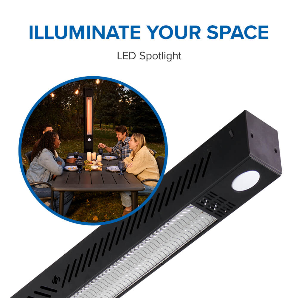 Napoleon Phantom 82" Freestand Outdoor Electric Infrared Heater