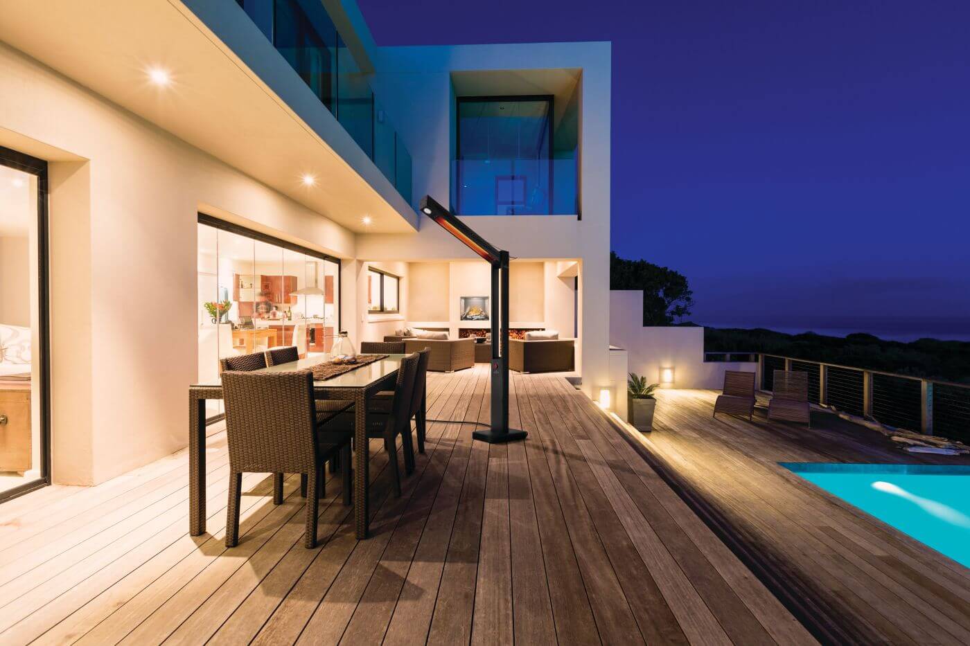 Napoleon Phantom 82" Freestand Outdoor Electric Infrared Heater