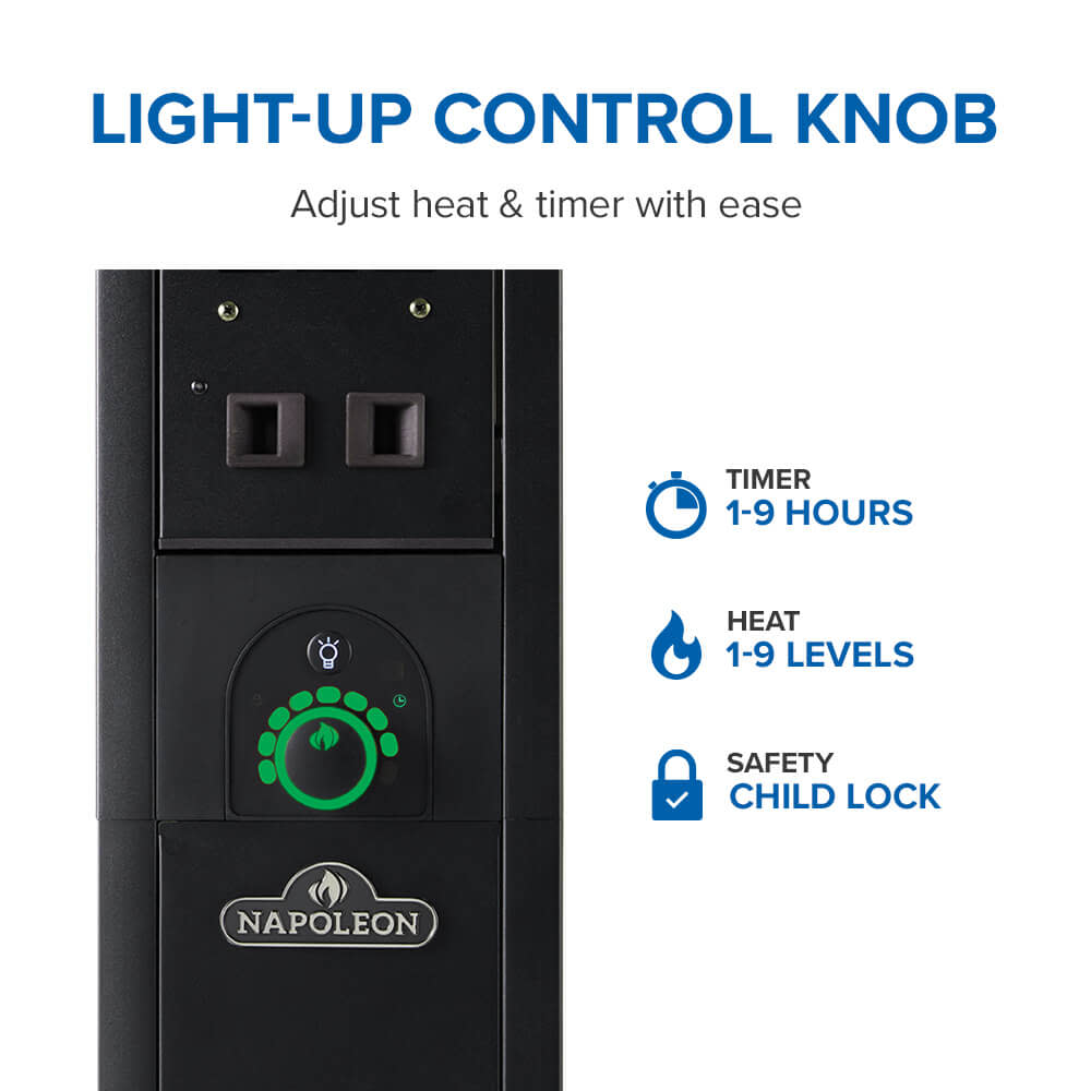 Napoleon Phantom 82" Freestand Outdoor Electric Infrared Heater