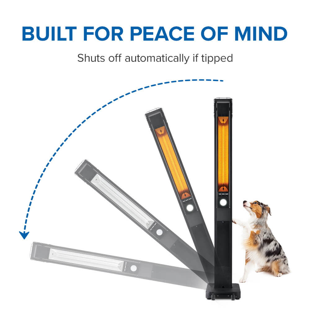 Napoleon Phantom 82" Freestand Outdoor Electric Infrared Heater