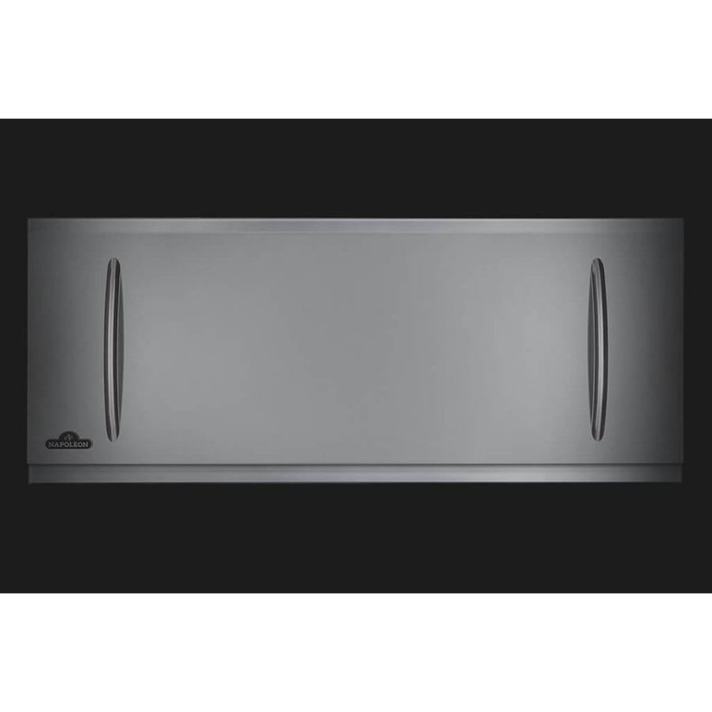 Napoleon Single-Sided Brushed Stainless Steel Cover for Galaxy Outdoor Fireplaces