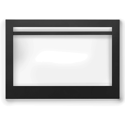 Napoleon Small 4-Sided Black Faceplate for Rosedale 3 Gas Insert