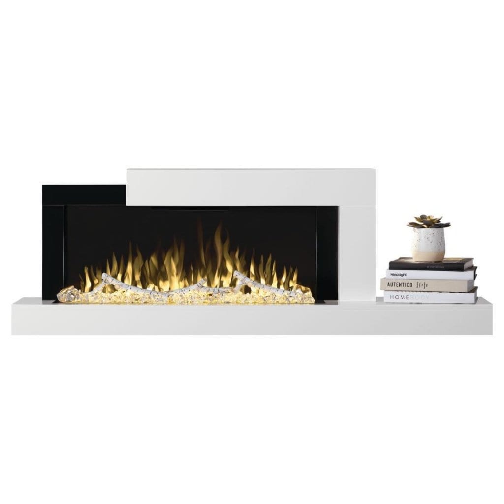 Napoleon Stylus Cara 59" Wall Mount Electric Fireplace with Shelf