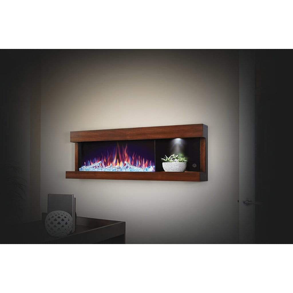 Napoleon Stylus Steinfeld 53" Wall Mount Electric Fireplace with Shelf