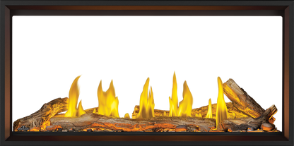 Napoleon Tall Linear Vector 50" See Through Direct Vent Natural Gas Fireplace