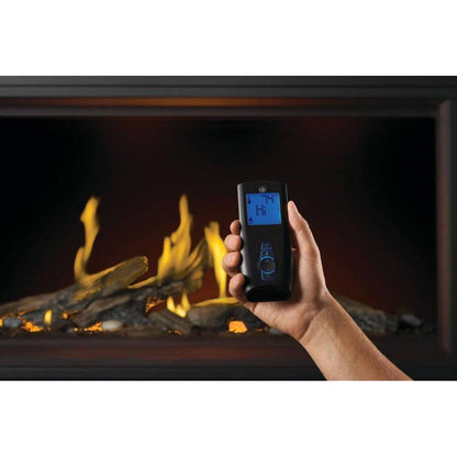 Napoleon Tall Linear Vector 50" Single Sided Direct Vent Natural Gas Fireplace With Luminous Logs
