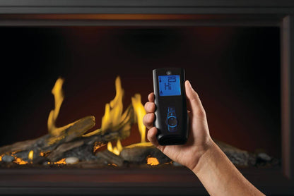 Napoleon Tall Linear Vector 62" Single Sided Direct Vent Natural Gas Fireplace With Luminous Logs