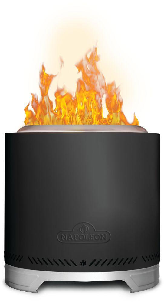 Napoleon Timberwolf Smokeless 18" Medium Phantom Matte Black Wood Fire Pit