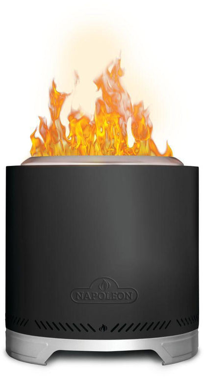 Napoleon Timberwolf Smokeless 18" Medium Phantom Matte Black Wood Fire Pit