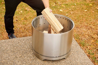 Napoleon Timberwolf Smokeless 18" Medium Stainless Steel Wood Fire Pit