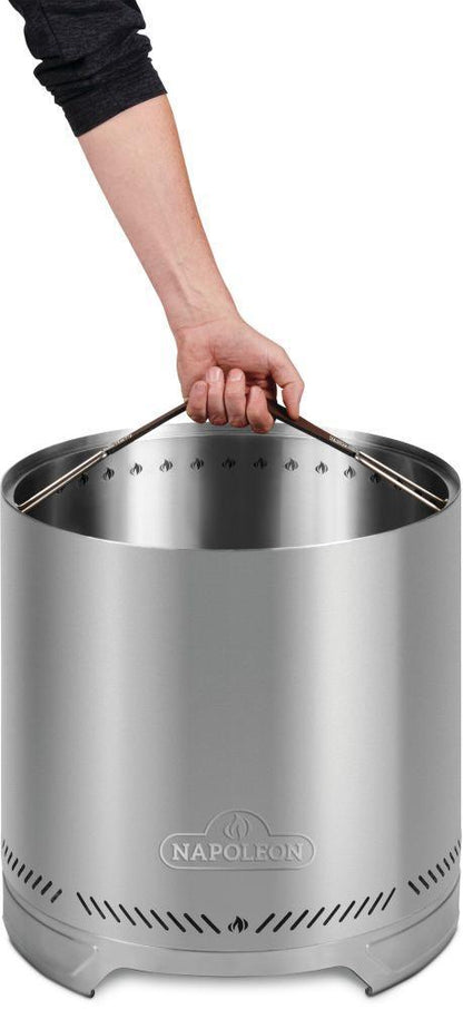 Napoleon Timberwolf Smokeless 18" Medium Stainless Steel Wood Fire Pit