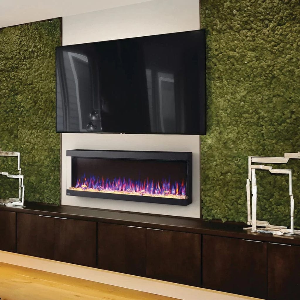 Napoleon Trivista Pictura 50" 3-Sided Wall Mount Electric Fireplace