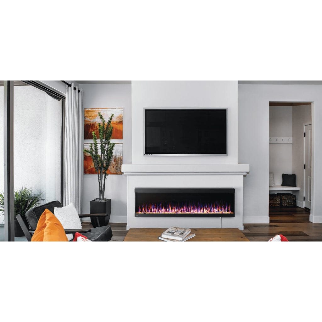 Napoleon Trivista Pictura 60" 3-Sided Wall Mount Electric Fireplace