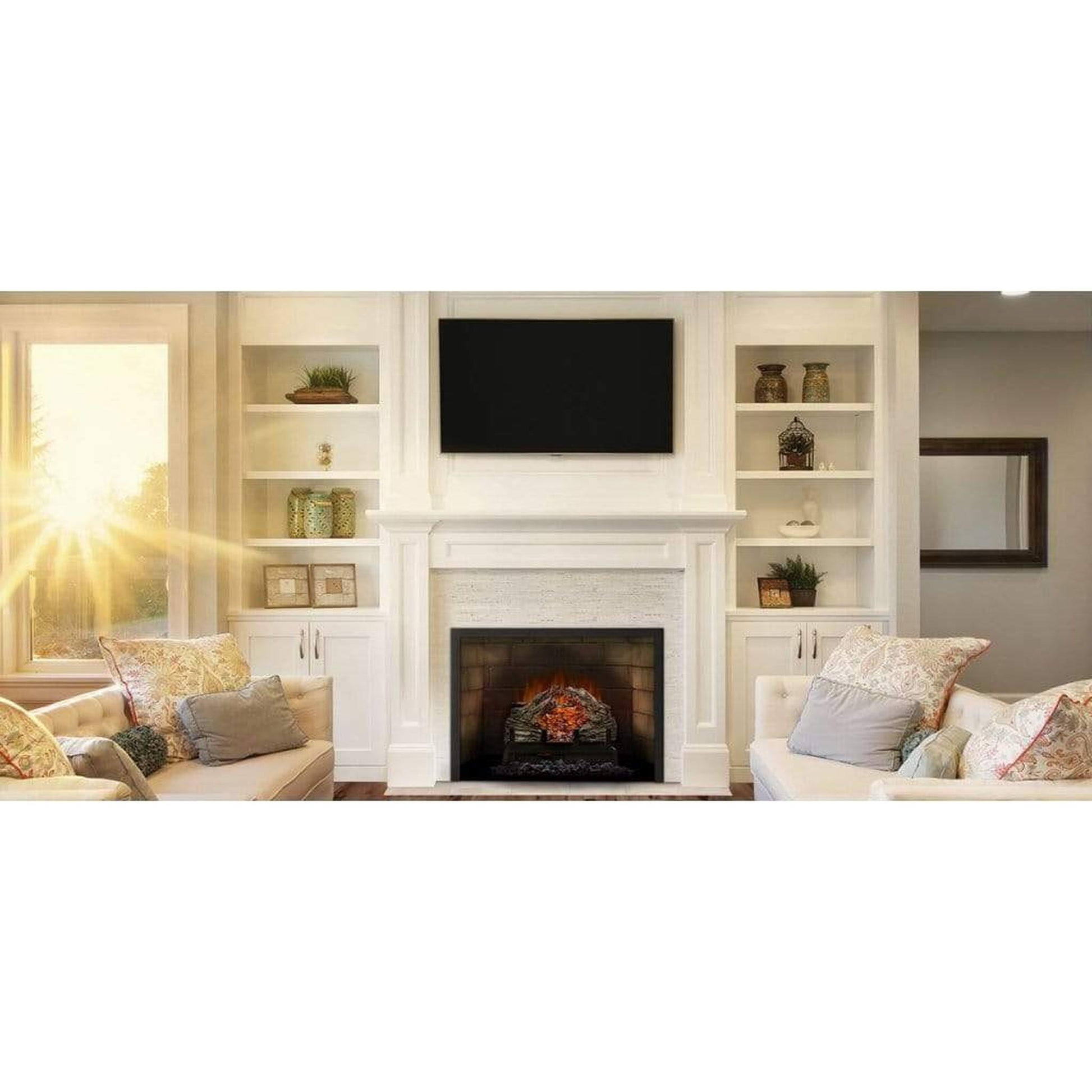 Napoleon Woodland 18" Electric Fireplace Vent-Free Log Set Insert