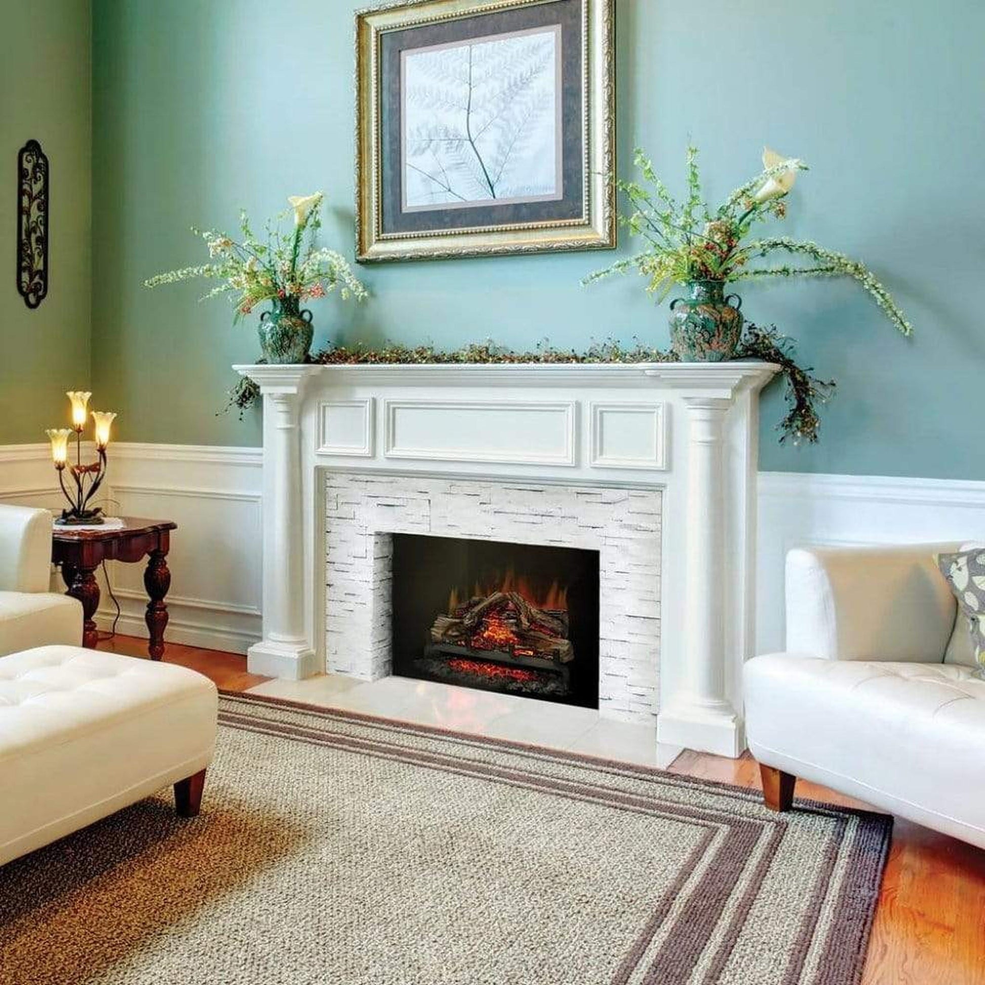 Napoleon Woodland 24" Electric Fireplace Vent-Free Log Set Insert