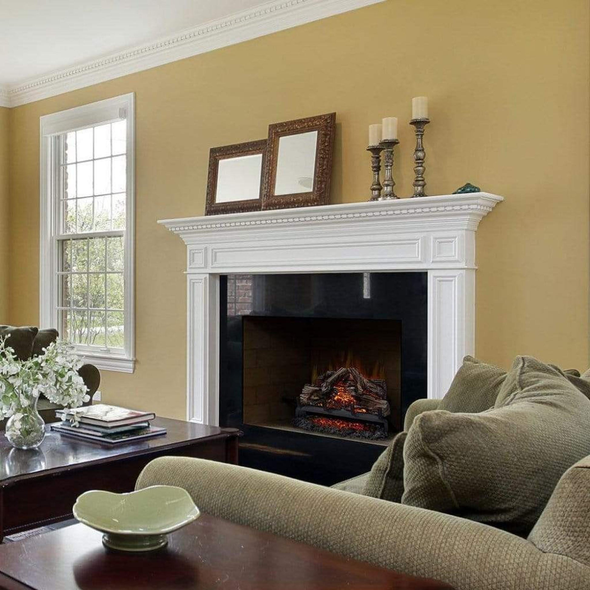 Napoleon Woodland 24" Electric Fireplace Vent-Free Log Set Insert