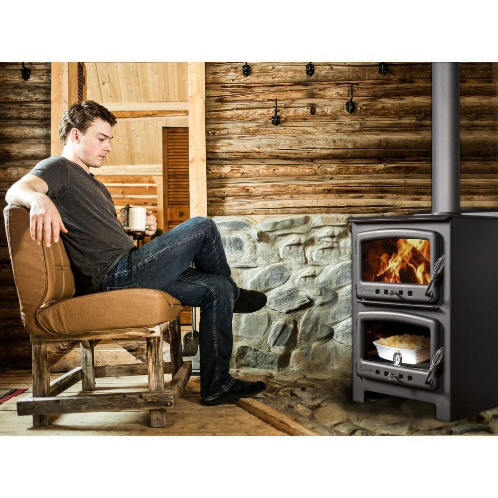 Nectre N550/ N550W Wood Burning Stove/ Oven & Heater