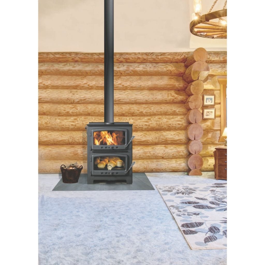 Nectre N550/ N550W Wood Burning Stove/ Oven & Heater