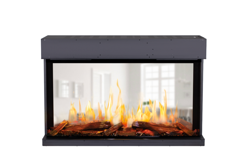 Modern Flames Nova Clear 48" See-Through Laser Projection Electric Fireplace