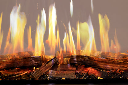 Modern Flames Nova Clear 48" See-Through Laser Projection Electric Fireplace