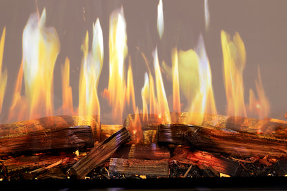 Modern Flames Nova Clear 48" See-Through Laser Projection Electric Fireplace