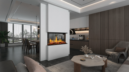 Modern Flames Nova Clear 48" See-Through Laser Projection Electric Fireplace