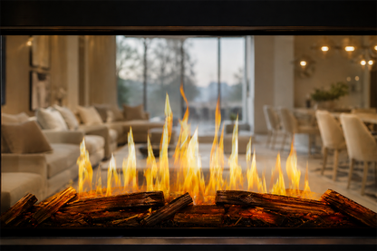Modern Flames Nova Clear 48" See-Through Laser Projection Electric Fireplace