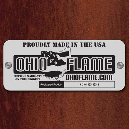 Ohio Flame Fire Flower Artisan Fire Bowl