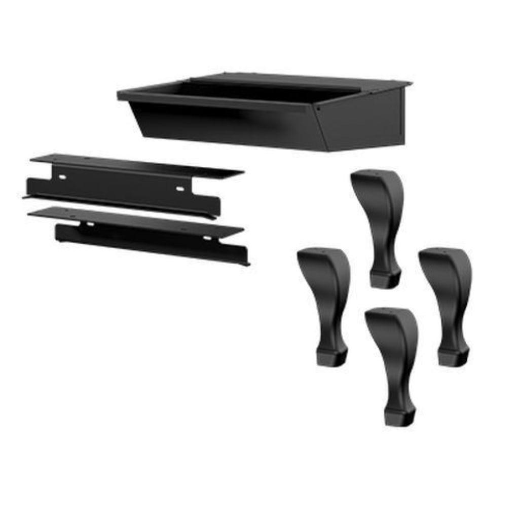 Osburn Black Cast Iron Traditional Legs with Ash Drawer for 2000 Wood Stove