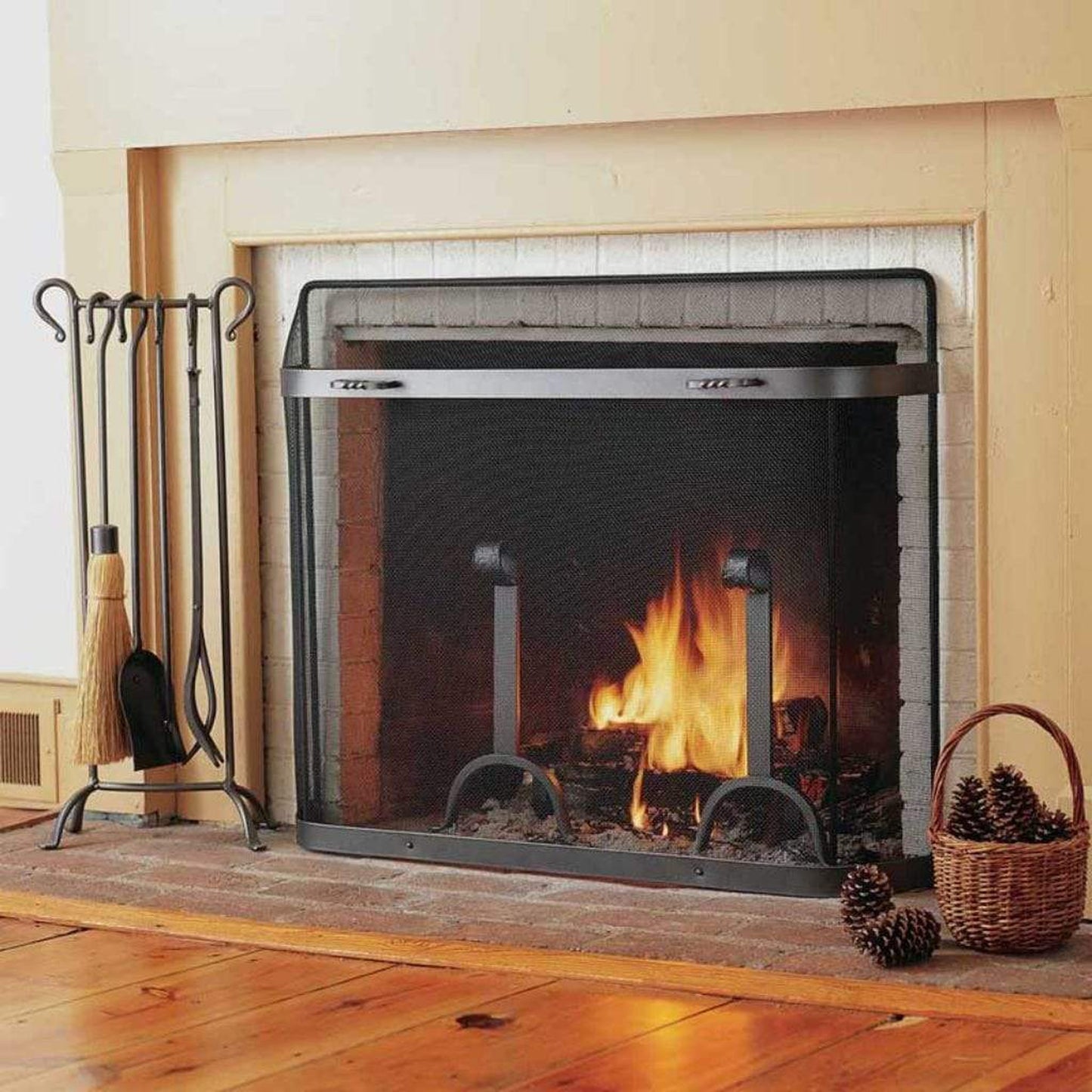 Pilgrim 1 SGI Series 7" x 31" Vintage Iron Trim Spark Guards (18371)